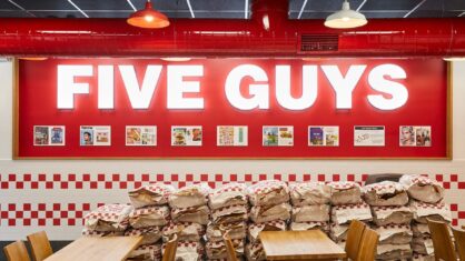 Five guys meny priser