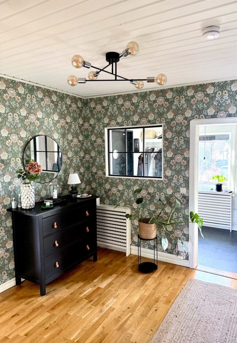 Hall mönstrad tapet