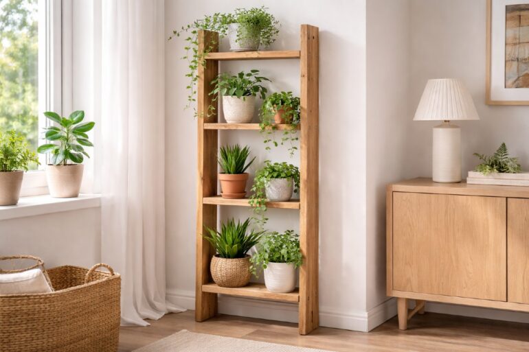 bygga blomhylla hållbart