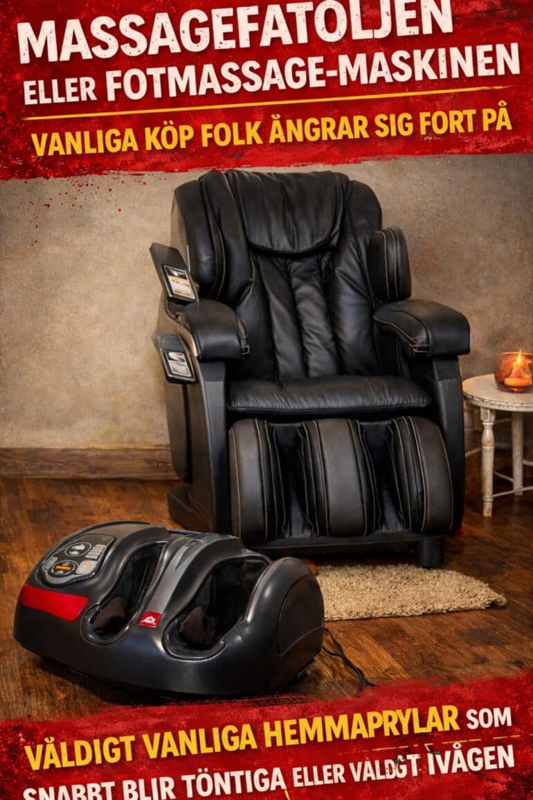 massagefåtölj ångra