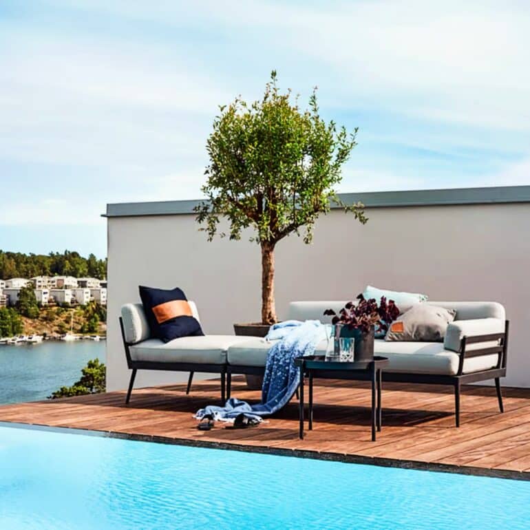 Anholt soffa lounge vit