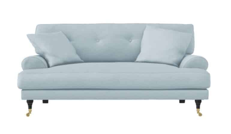 Blanca Love Seat Baby Blue