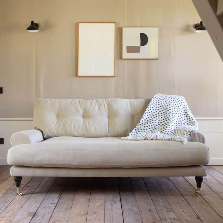 Blanca Love Seat Khaki