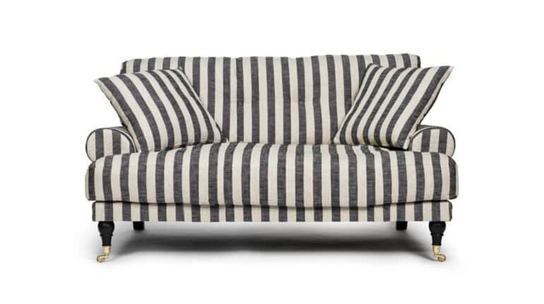 Blanca Love Seat Randig Svart