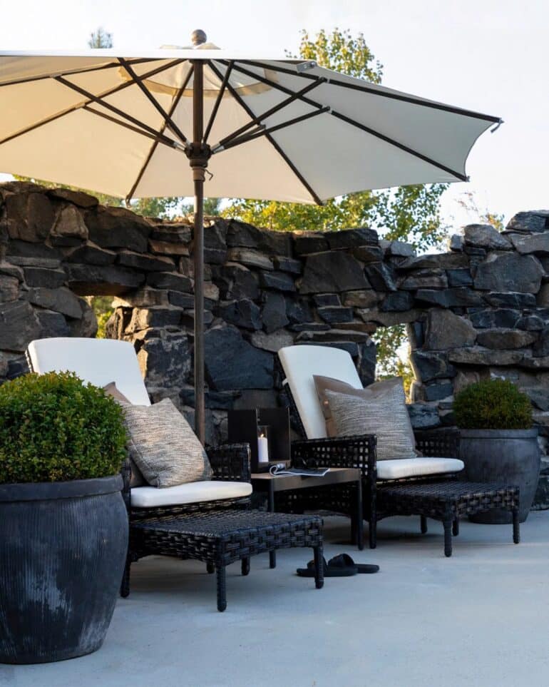 Tampa Classic Solsäng Svart