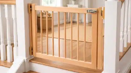 Bygga barngrind trä