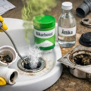 Få bort illa lukt avlopp