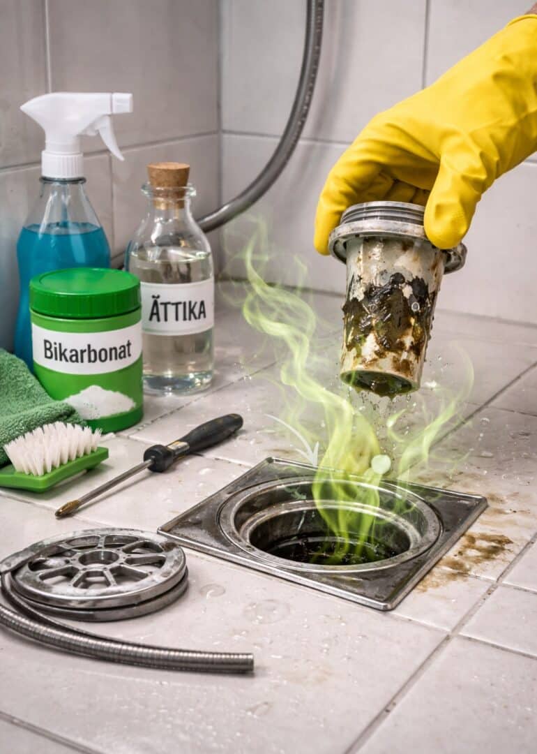 Få bort illa lukt badrum