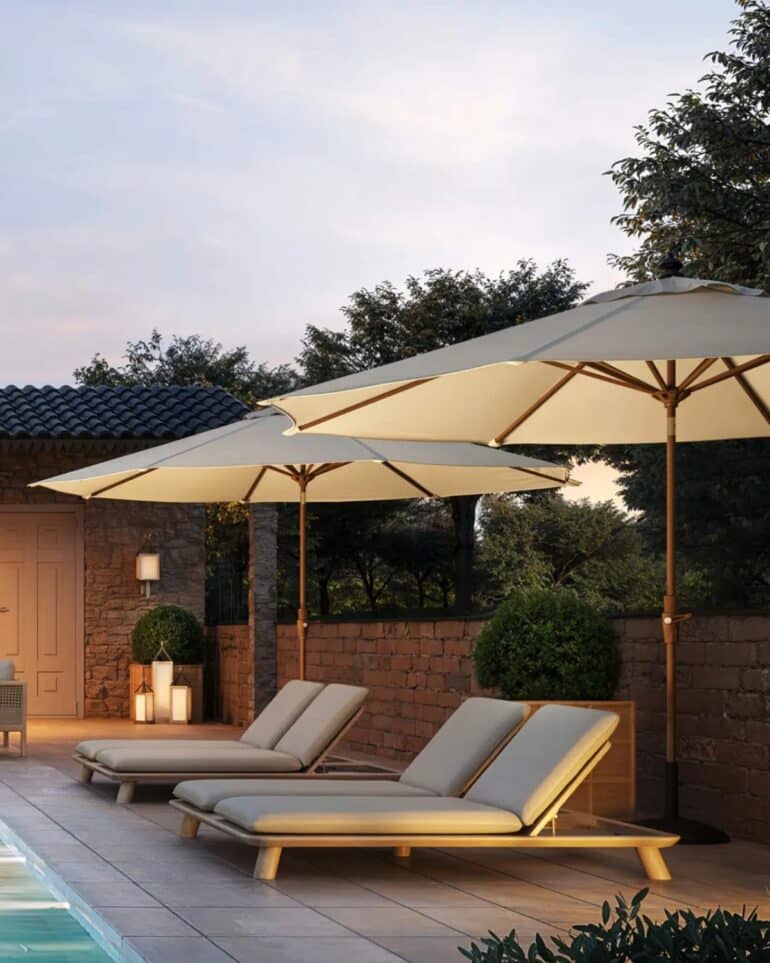 Weston Solsäng Dubbel Viola Sand