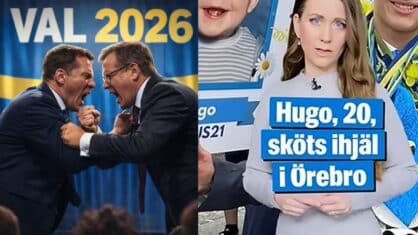 svenska städer våld otrygga