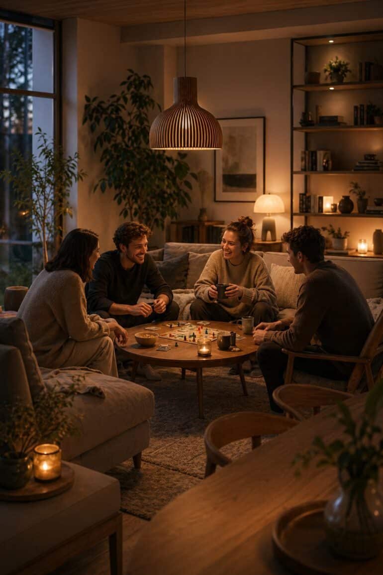 inredning social sammanhang