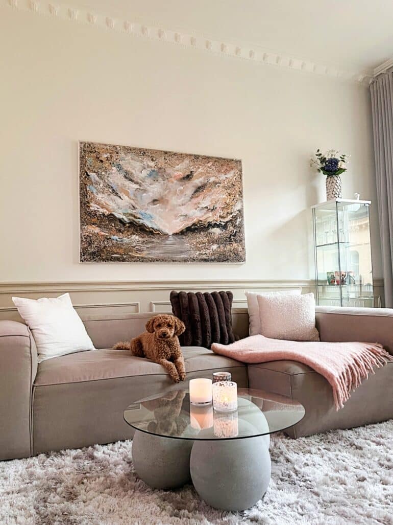 vardagsrum beige inspo