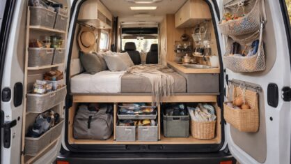 husbil plåtis förvaring