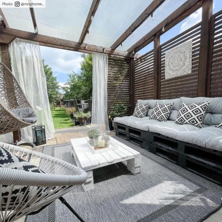 Inomhus- utomhusmatta - Alta (antracit)