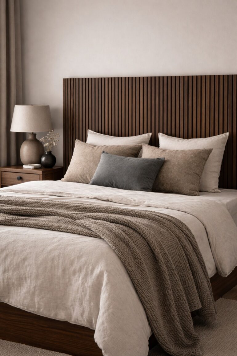 diy sänggavel ribbad