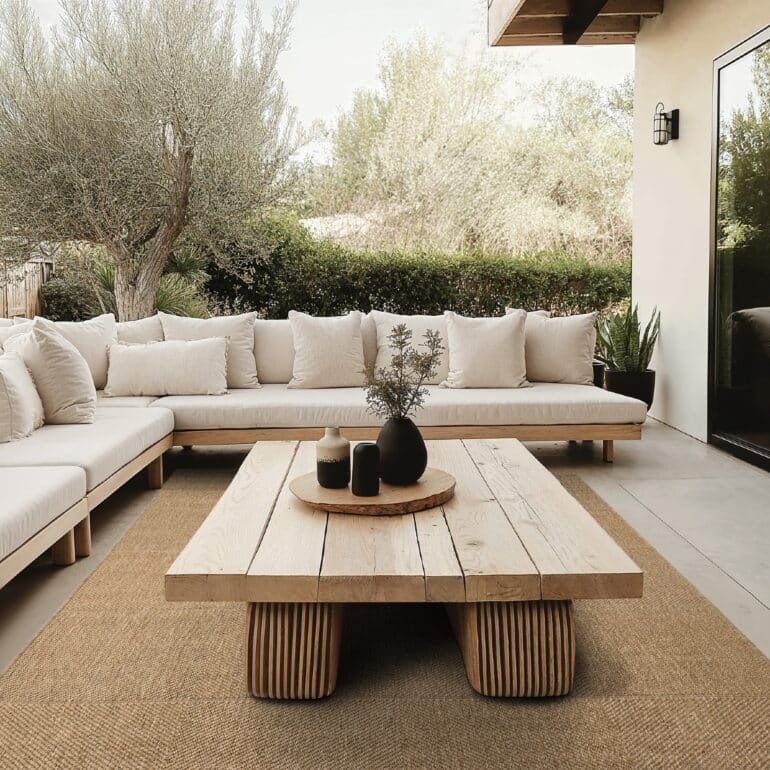 Inomhus- utomhusmatta - Ava (jute)