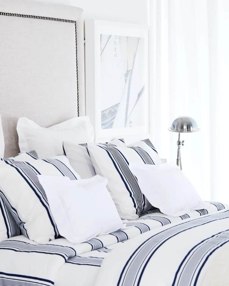 Cap Ferrat Påslakanset Randigt