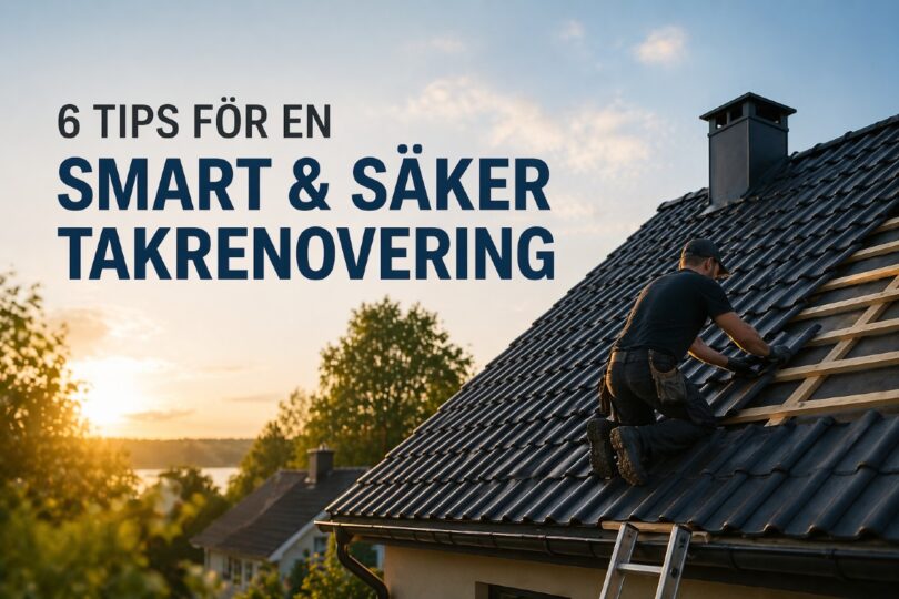 säker takrenovering