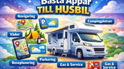bästa mobil appar husbil