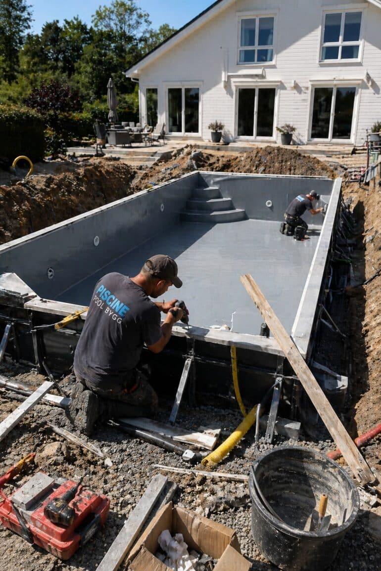 vad kostar att bygga pool