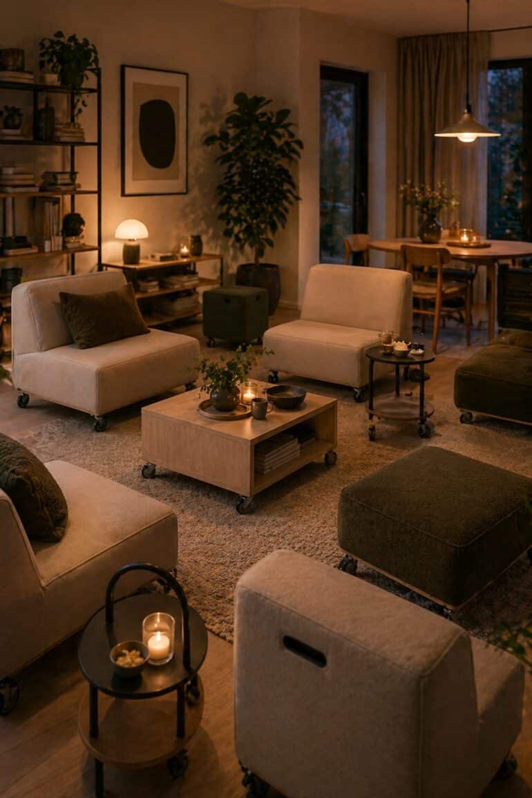 socialt umgänge inredning