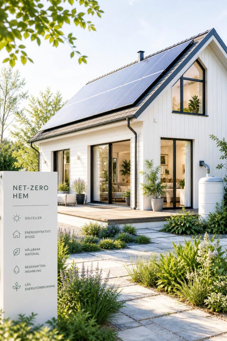 net-zero hus bygga