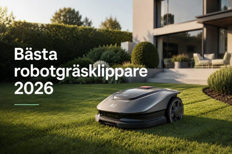 robotgräsklippare bäst i test 2026