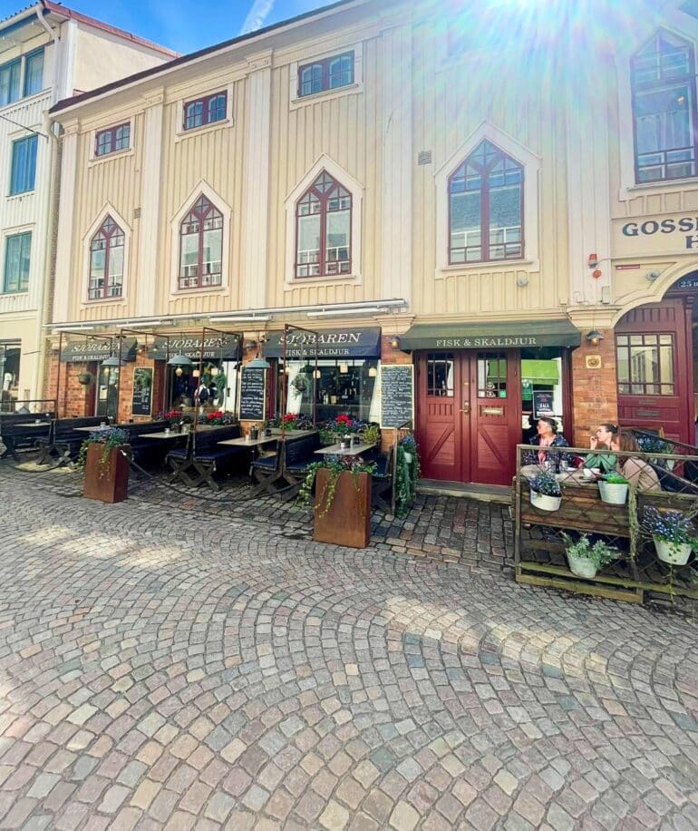 sjöbaren i haga uteservering