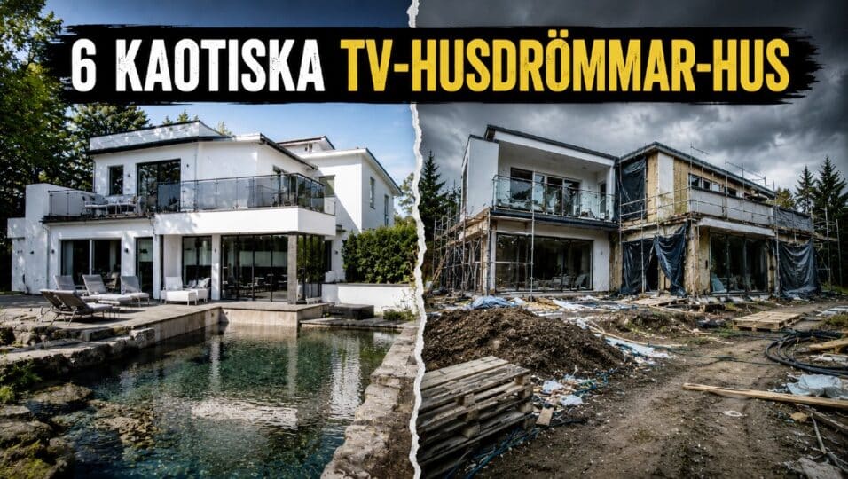 Tv husdrömmar hus kaos bygge