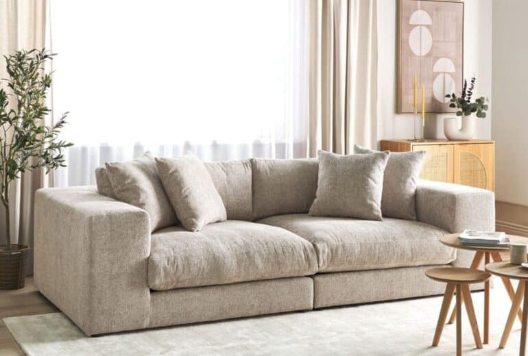 3-sits soffa Glorvika Ii Beige