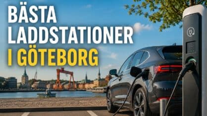 Ladda elbil i Göteborg – 7 bästa laddstationer 2026