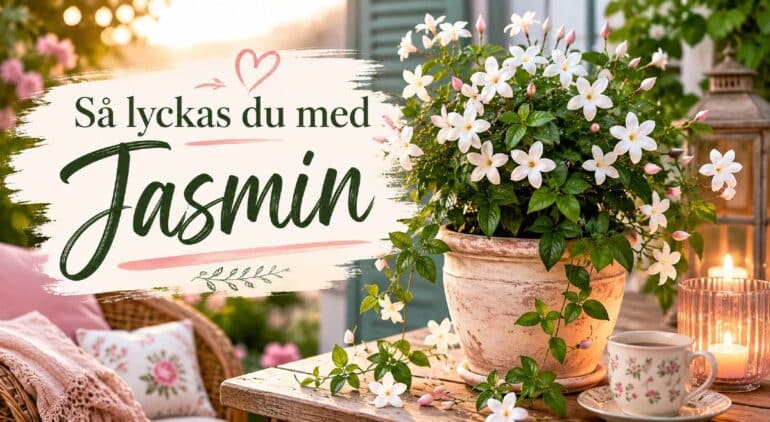 Jasmin blomma – skötsel och planteringstips