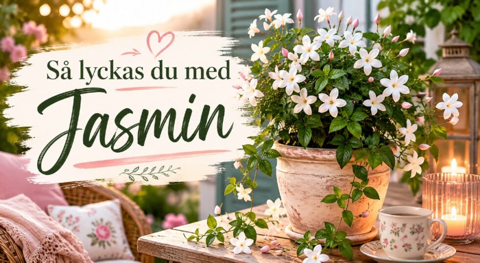 hur kan jag sköta jasmin blomma