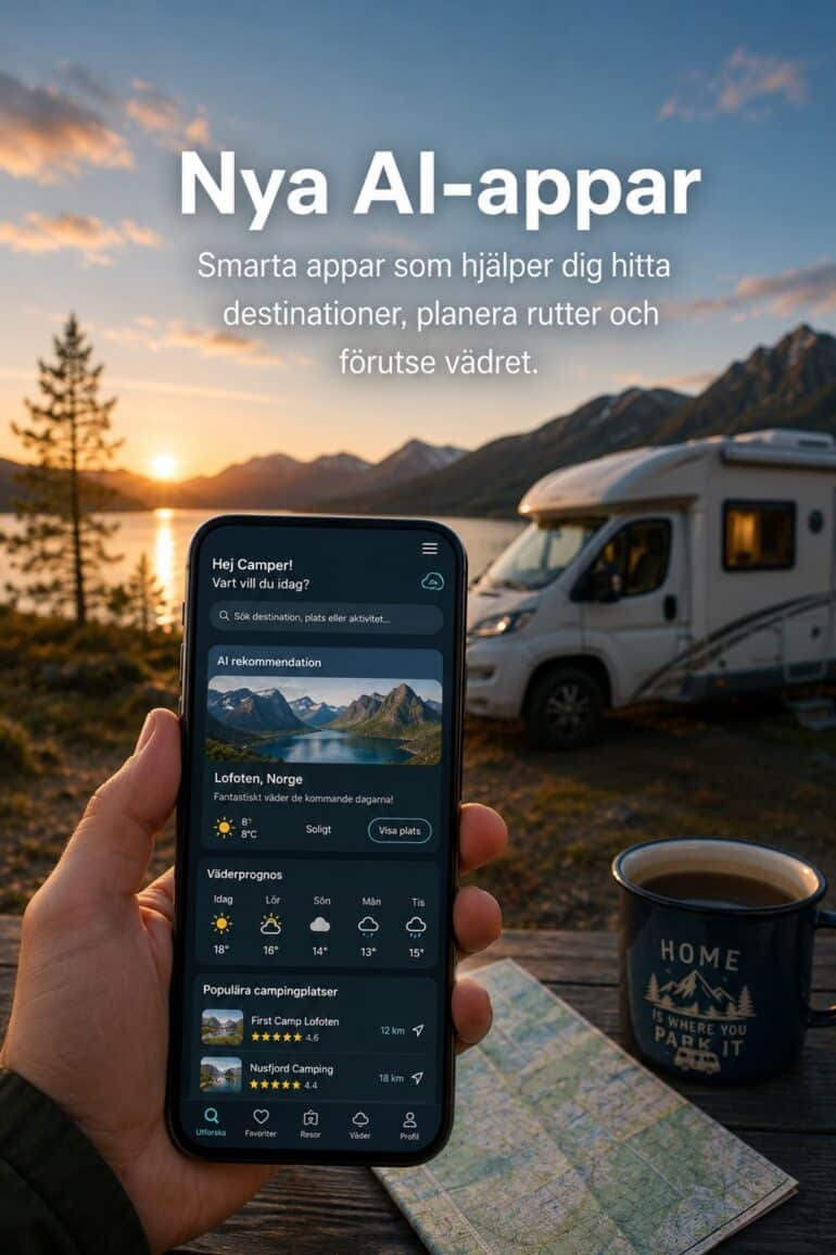 Ai appar till husbil väder
