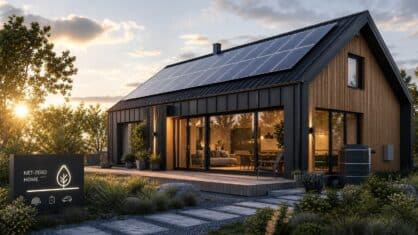 Vad är ett net-zero hus och hur bygger man det?