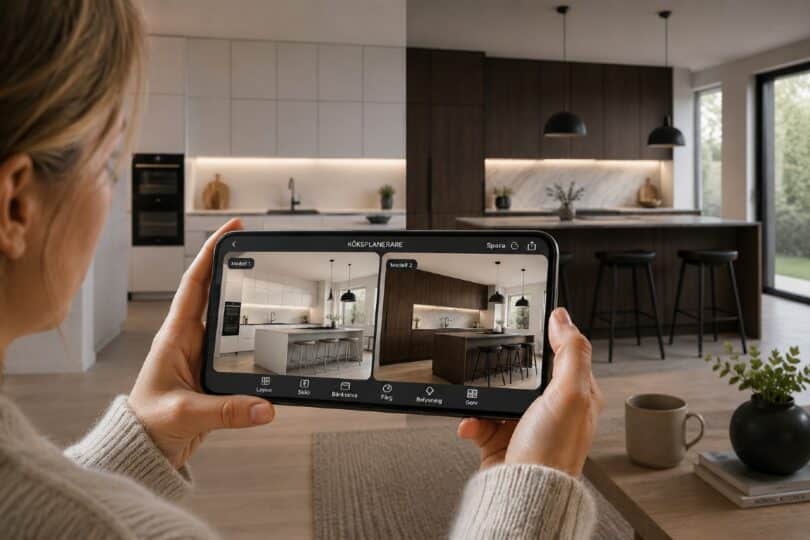 planera kök med AI appar