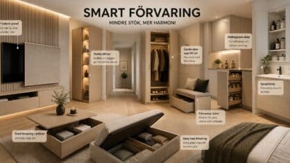 Bästa smart förvaring & gömda lösningar 2026