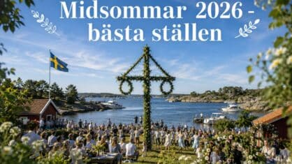 Vart kan man fira midsommar 2026? 50 bästa ställen