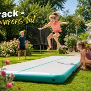 Airtrack – sommarens stora hit i svenska trädgårdar