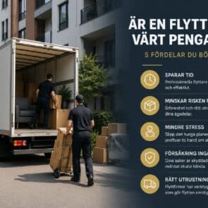 Är en flyttfirma värt pengarna? 5 fördelar du bör veta
