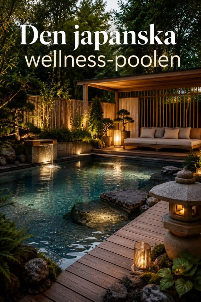 japansk wellness-pool