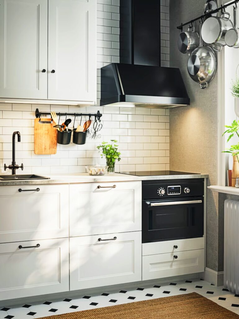 Ikea kök AXSTAD matt vit
