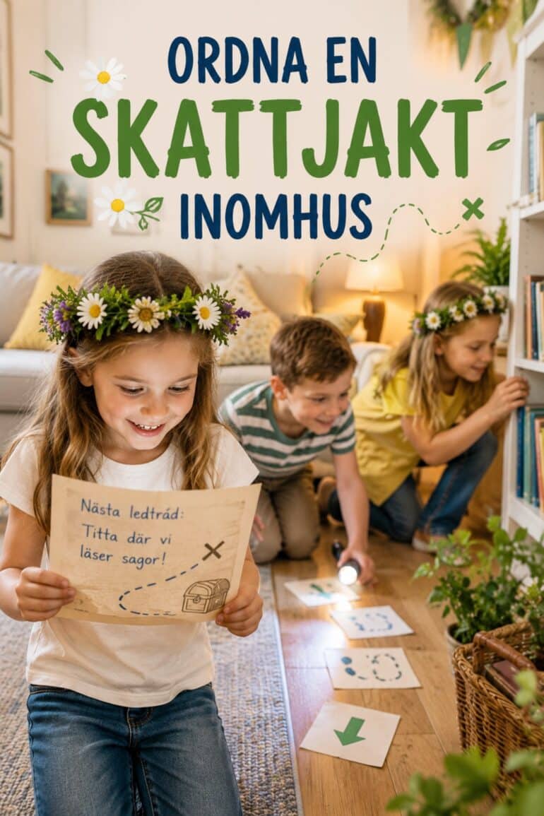 skattjakt inomhus så här gör du