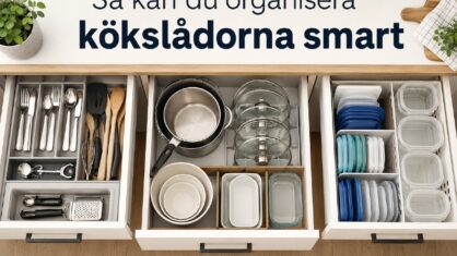 Hur organiserar man kökslådor smart? Experten tipsar