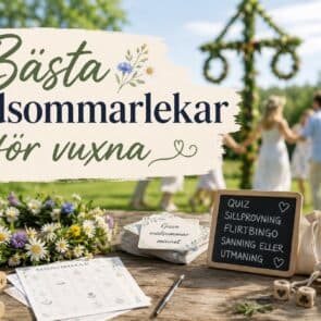 10 bästa midsommarlekar för vuxna 2026
