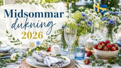 Midsommardukning 2026 – 7 största trender