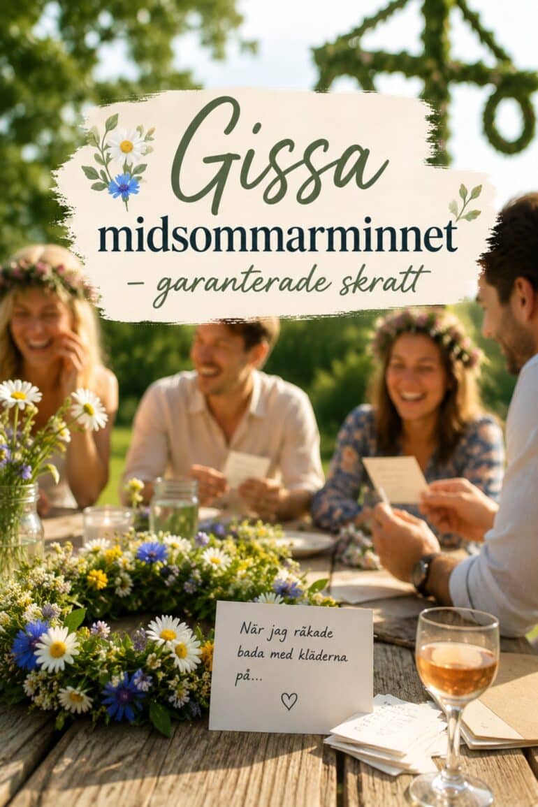 Gissa midsommarminnet - garanterade skratt