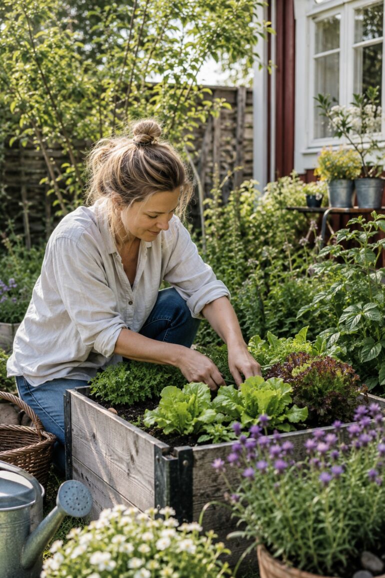 odla i pallkrage tips inspo