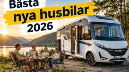 Nya husbilar 2026 – Årets hetaste modeller