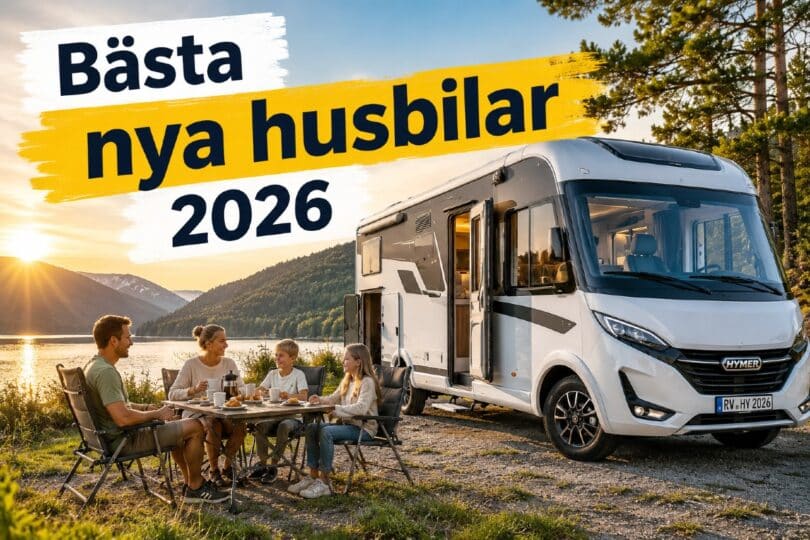 Nya husbilar 2026